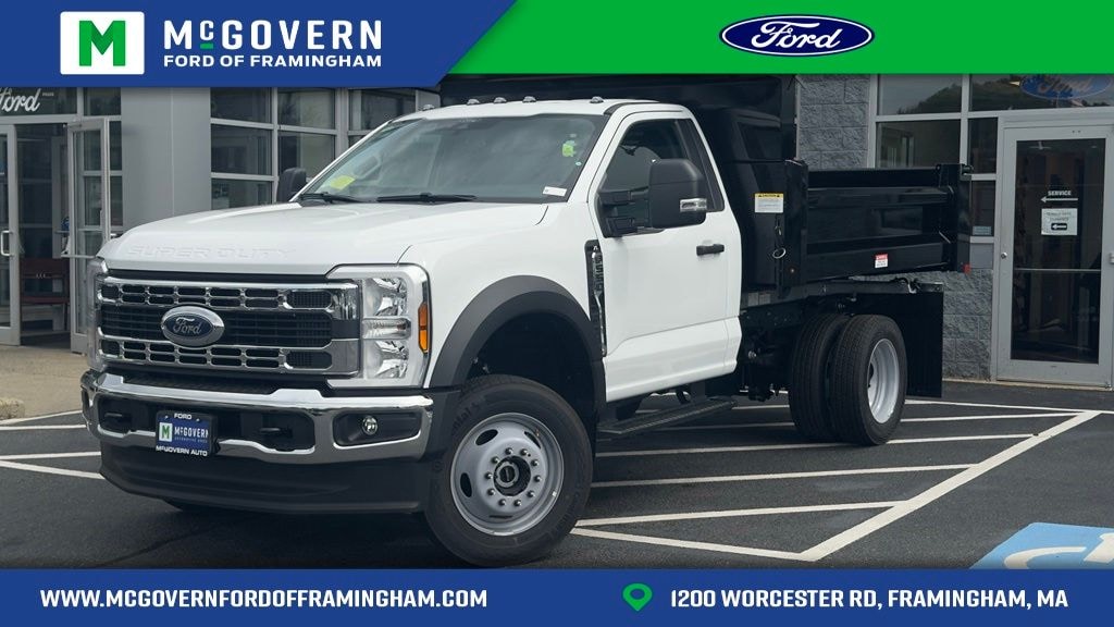 New 2026 Ford F-550SD Work Ready Dump XL Truck Regular Cab