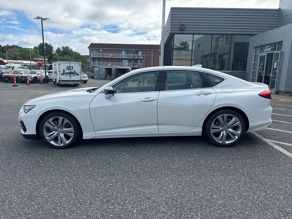 Used 2021 Acura TLX Technology Package with VIN 19UUB6F46MA006301 for sale in Newton, MA