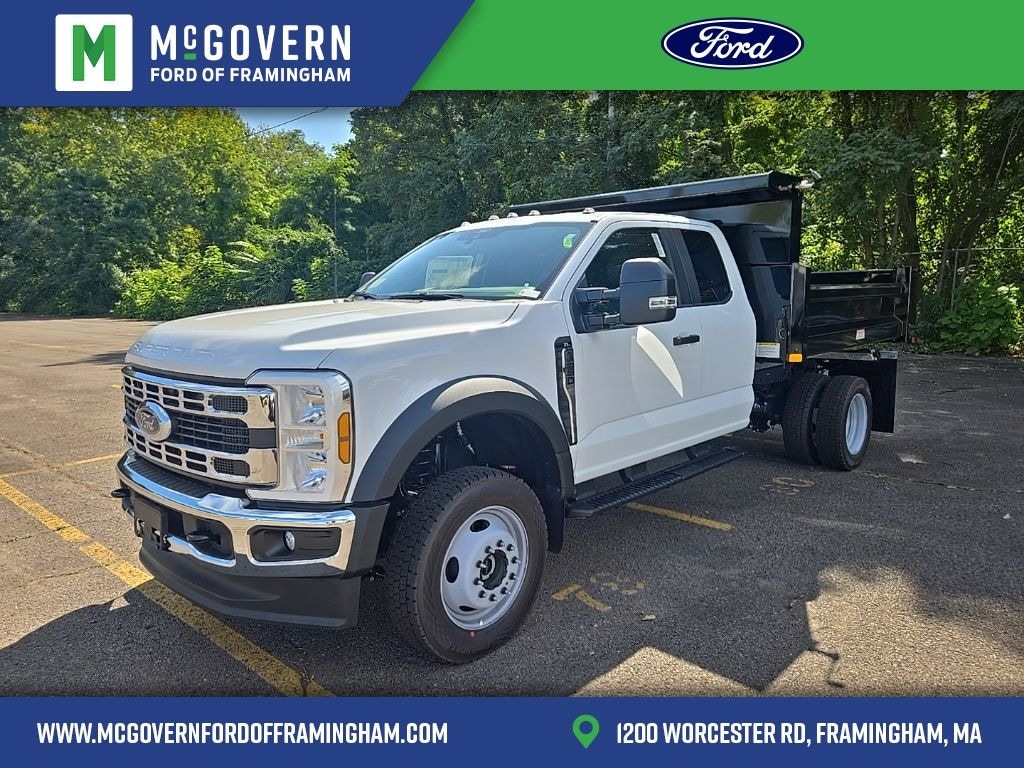 New 2026 Ford F-550SD Super Cab Chassis Work Ready Dump Truck Super Cab