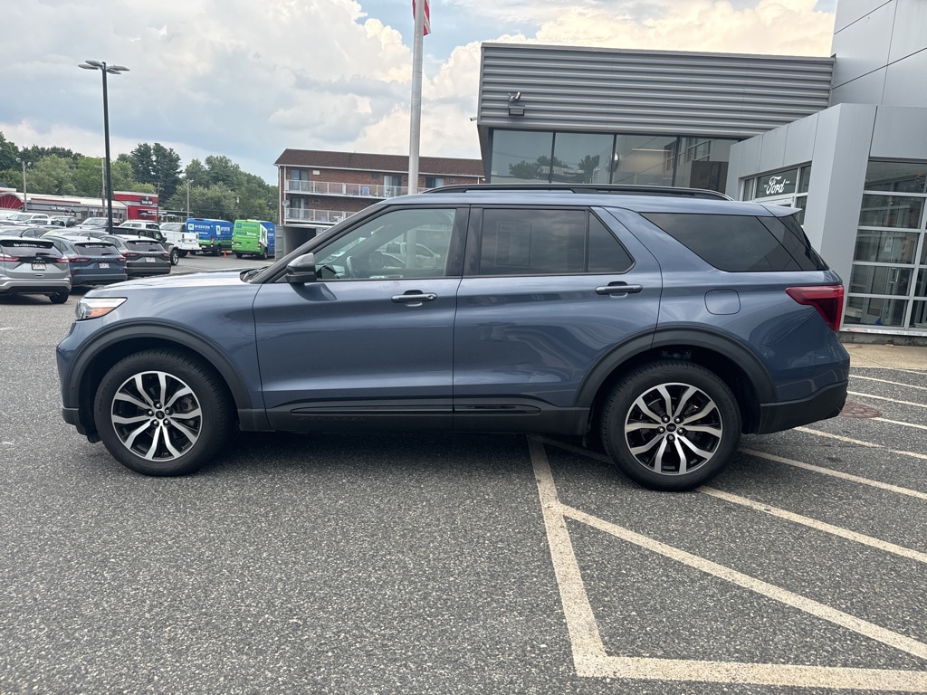 Used 2021 Ford Explorer ST with VIN 1FM5K8GC1MGA90265 for sale in Framingham, MA