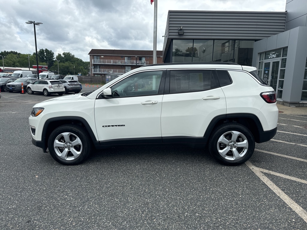 Used 2021 Jeep Compass Latitude with VIN 3C4NJDBB5MT540509 for sale in Framingham, MA