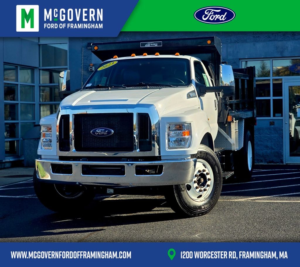 Used 2023 Ford F-650 Gas Base Dump Truck Truck Regular Cab