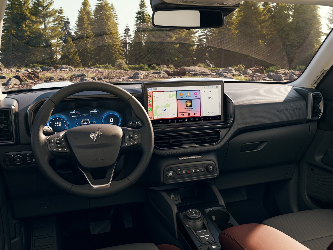 Ford Bronco Sport dashboard