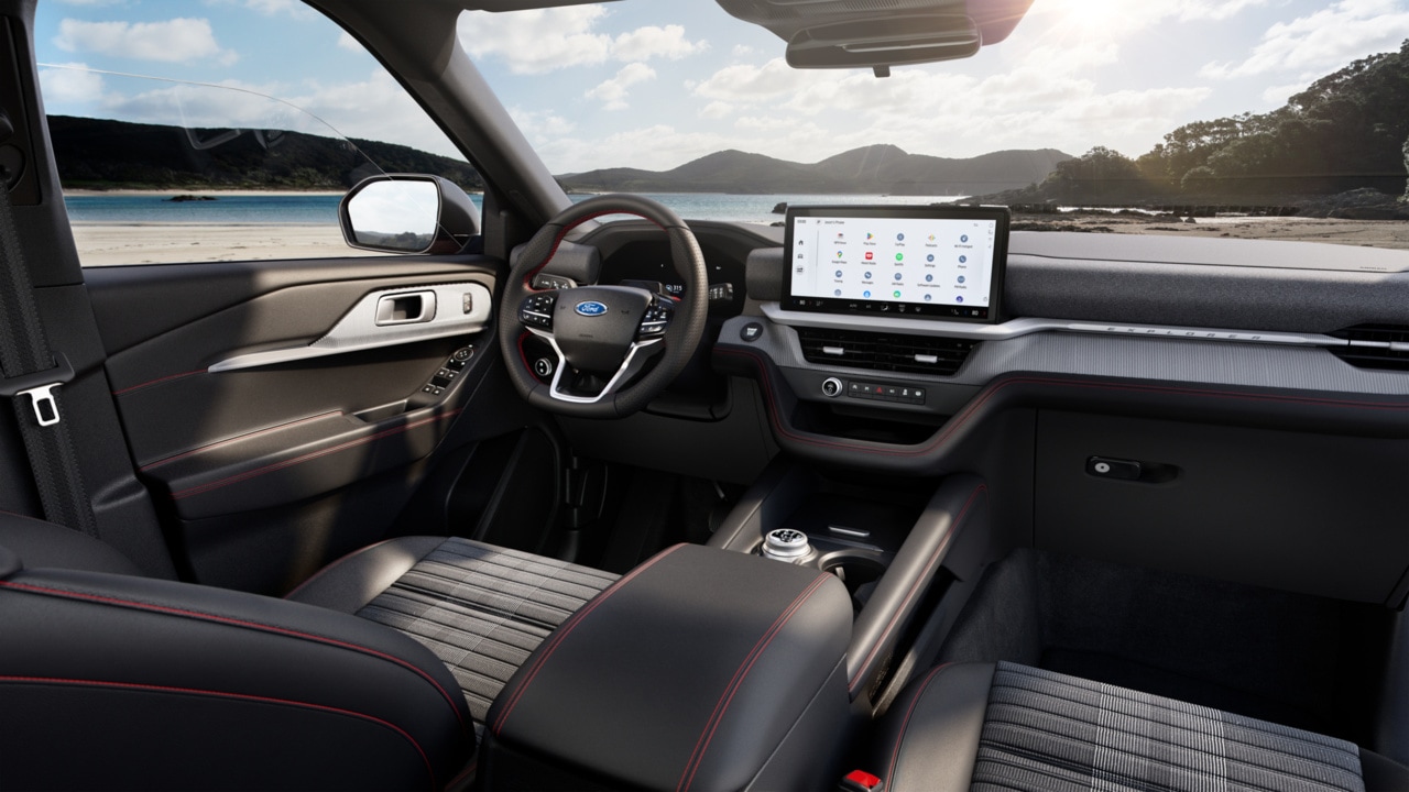  2026 Ford Explorer interior and technology
