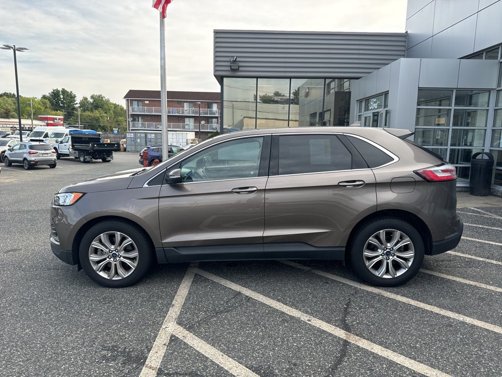 Used 2019 Ford Edge Titanium with VIN 2FMPK4K97KBC67967 for sale in Framingham, MA