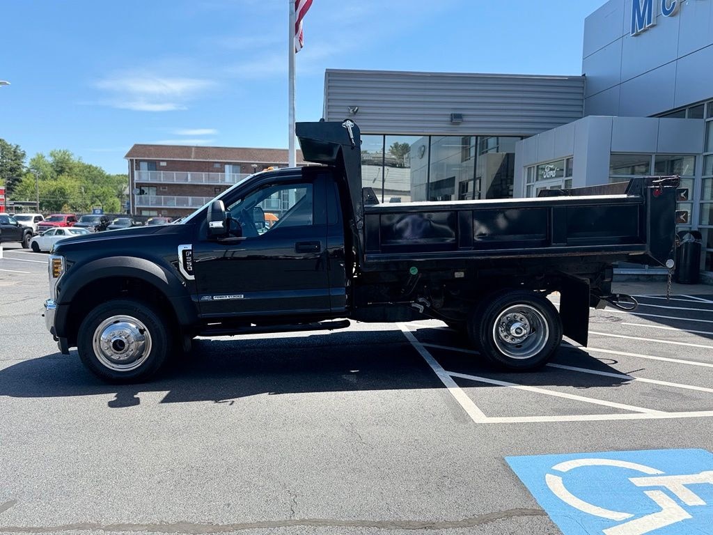 Used 2019 Ford F-550SD DRW 4x4 Dump Truck XL Truck Regular Cab