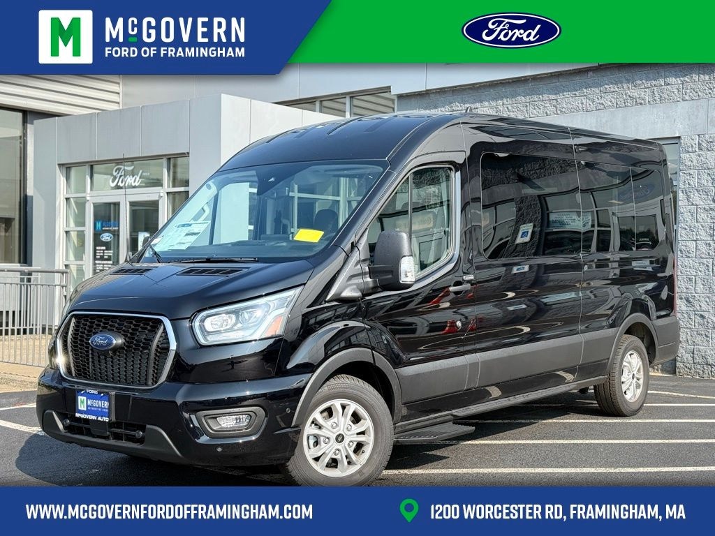 New 2024 Ford Transit-350 Passenger Van XLT Wagon Medium Roof Van