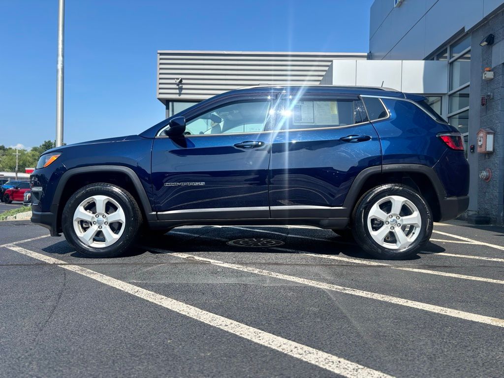 Used 2021 Jeep Compass Latitude with VIN 3C4NJDBB9MT578647 for sale in Framingham, MA