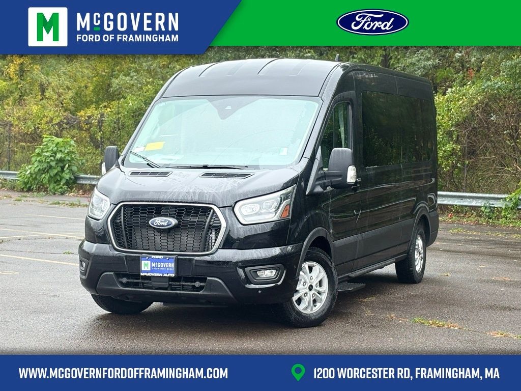 New 2024 Ford Transit-350 12 Passenger Van XLT Wagon Medium Roof Van