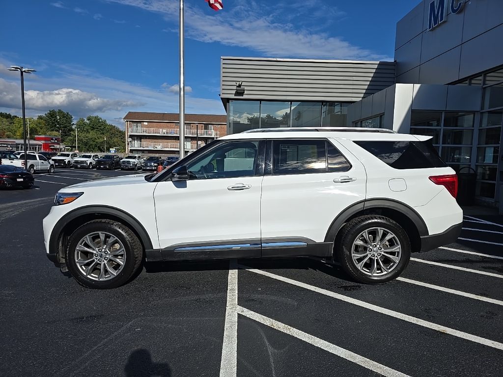 Used 2022 Ford Explorer Limited with VIN 1FMSK8FH2NGB18589 for sale in Framingham, MA