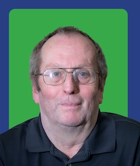 Staff member Peter Baker from f0568b382e89