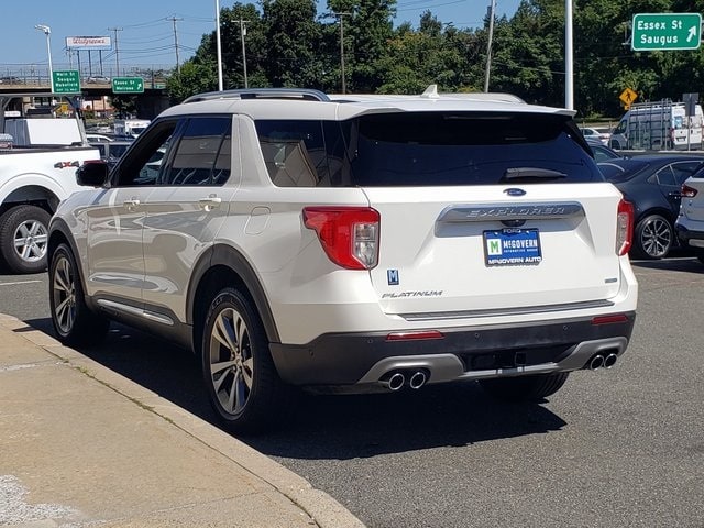 Certified 2020 Ford Explorer Platinum with VIN 1FM5K8HCXLGC56067 for sale in Saugus, MA