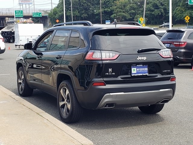 Used 2022 Jeep Cherokee Limited with VIN 1C4PJMDX2ND529461 for sale in Saugus, MA