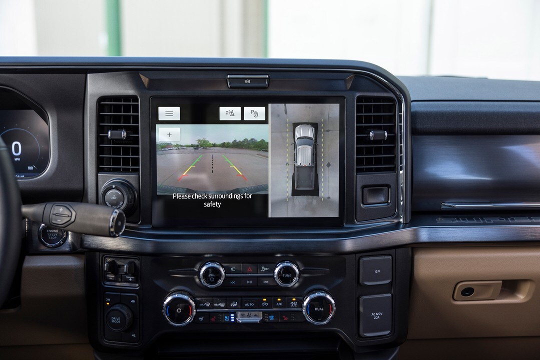 Ford F-350 back-up camera
