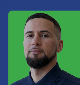 Staff member Juan Jimenez from f0568b382e89