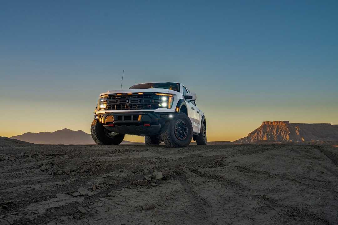  2026 Ford F-150 parked on top of dirt hill
