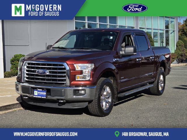 Red (Bronze Fire Metallic) 2016 Ford F-150 Pickup Truck Four-Wheel Drive 6-Speed Automatic