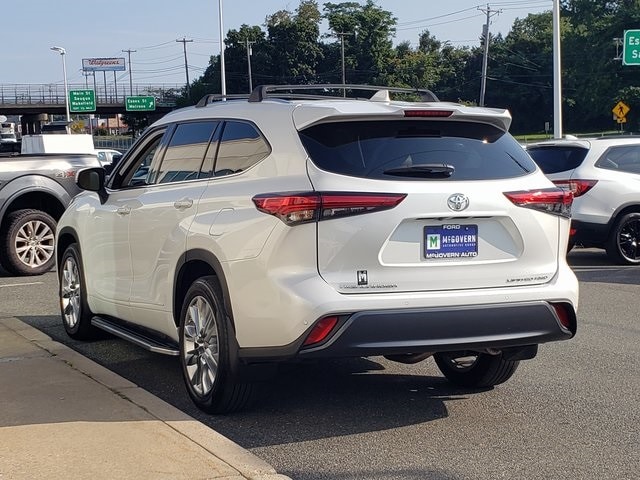 Used 2022 Toyota Highlander Limited with VIN 5TDDZRBH9NS573997 for sale in Saugus, MA