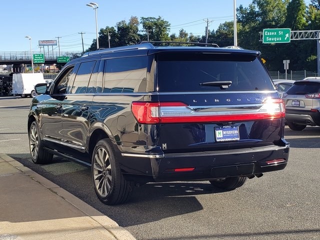 Certified 2021 Lincoln Navigator Reserve L with VIN 5LMJJ3LT9MEL06737 for sale in Saugus, MA