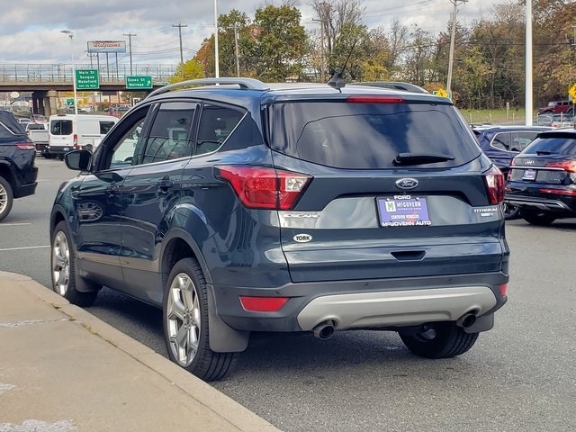 Used 2019 Ford Escape Titanium with VIN 1FMCU9J99KUB14010 for sale in Saugus, MA