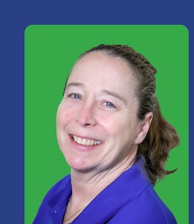 Staff member Christine Morganelli from f0568b382e89