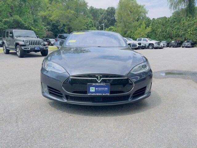 Used 2015 Tesla Model S 85D with VIN 5YJSA1H29FF098084 for sale in Acton, MA