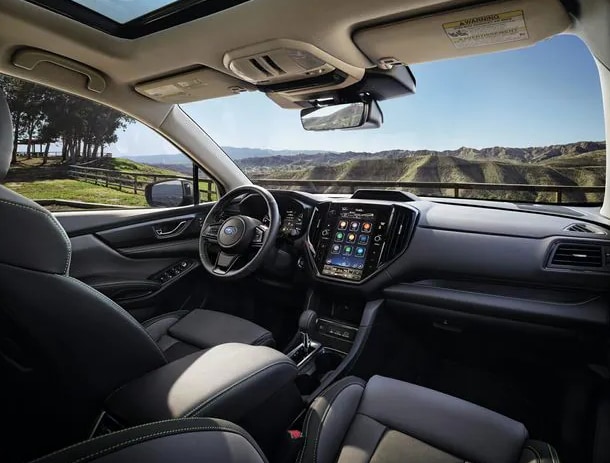 Subaru Ascent interior and technology