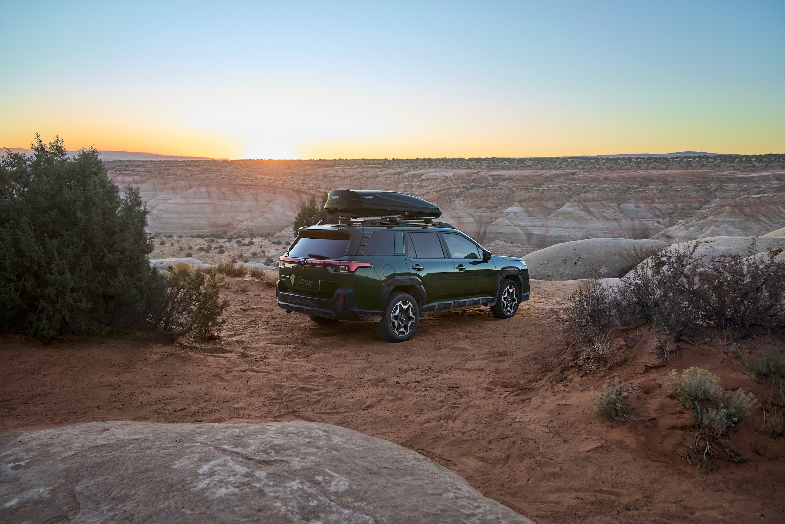  2026 Subaru Outback with roof rack