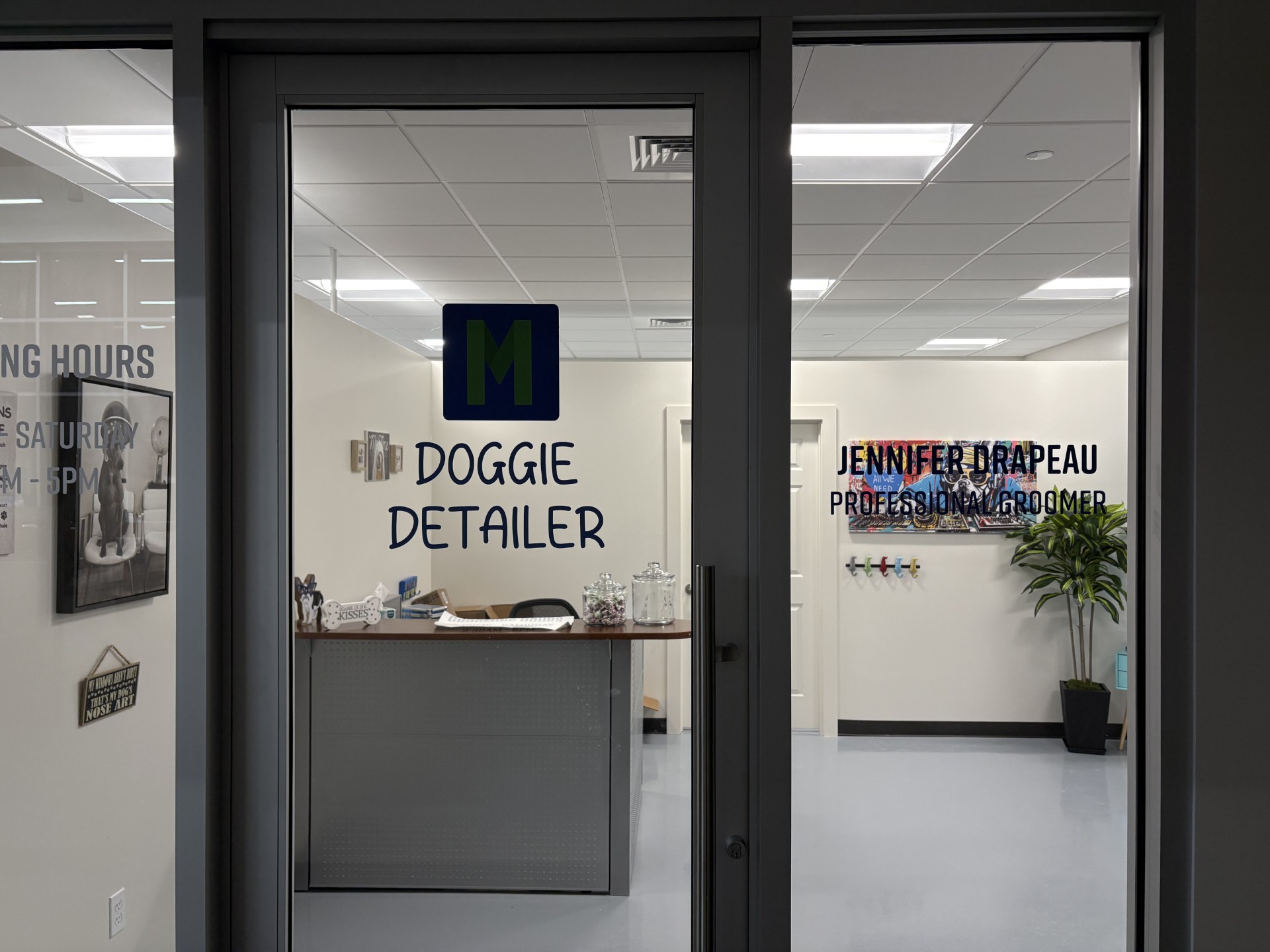  Person cheerfully signing documents.