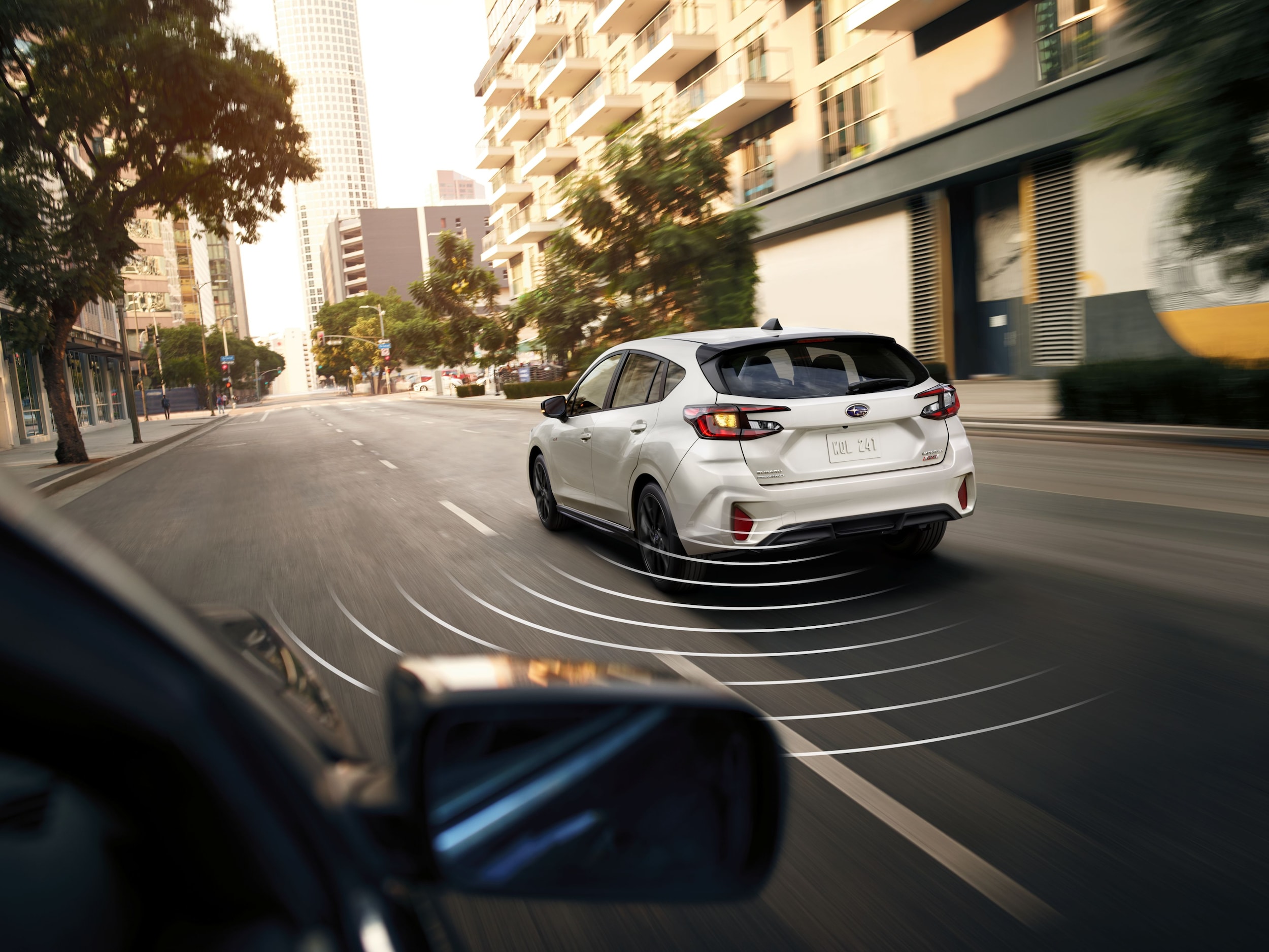 Subaru Impreza blind spot detection