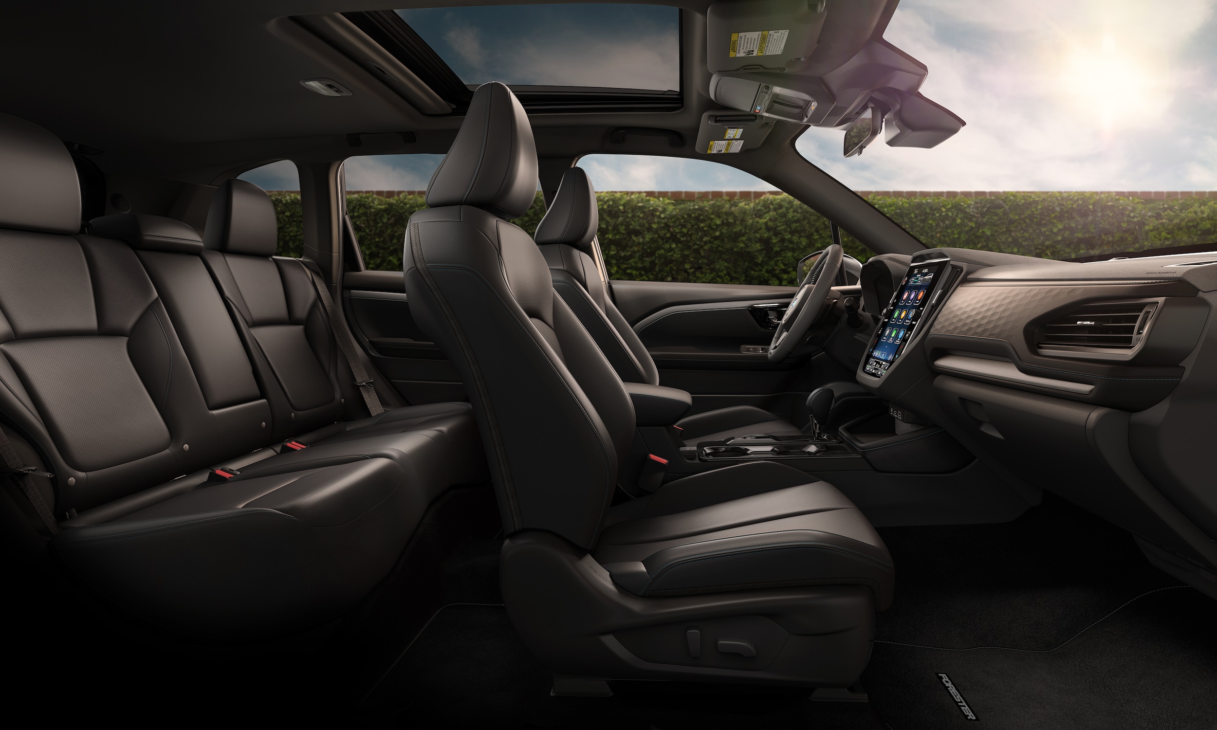  2026 Subaru Forester interior and seating