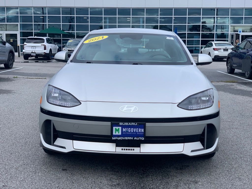 Used 2024 Hyundai IONIQ 6 SEL with VIN KMHM34AC0RA066303 for sale in Newington, NH