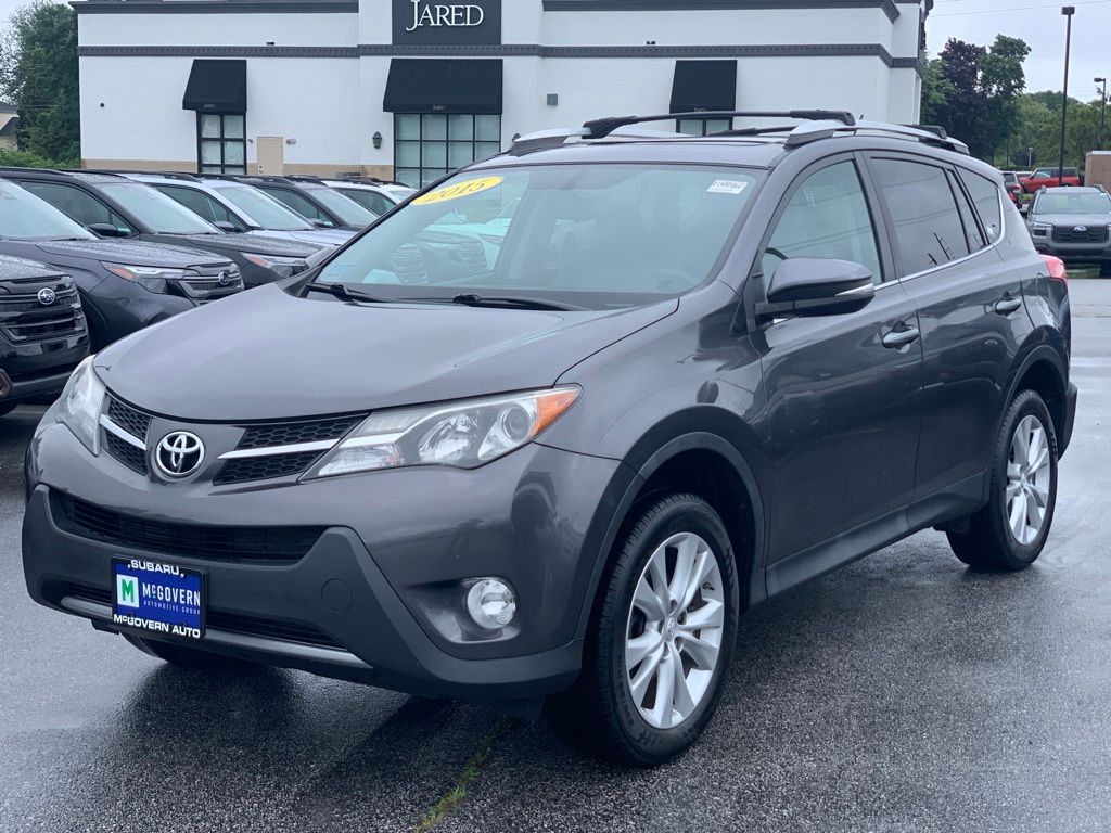 Used 2015 Toyota RAV4 Limited with VIN 2T3DFREV7FW283784 for sale in Newington, NH