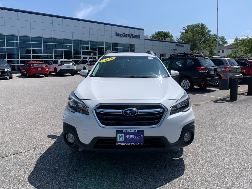 Used 2018 Subaru Outback Premium with VIN 4S4BSACC7J3208869 for sale in Newington, NH