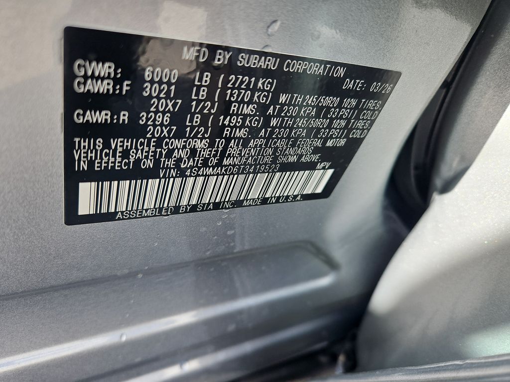 2026 Subaru Ascent Touring - Photo 25