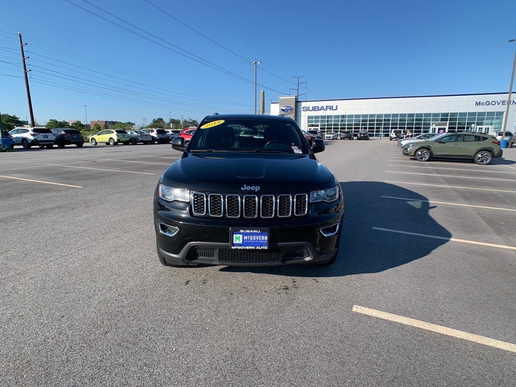 Used 2018 Jeep Grand Cherokee Laredo E with VIN 1C4RJFAG0JC263351 for sale in Newington, NH