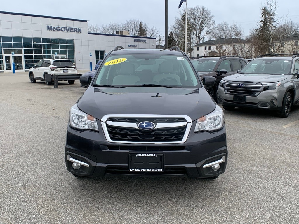 Used 2018 Subaru Forester Premium with VIN JF2SJAEC4JH549929 for sale in Newington, NH