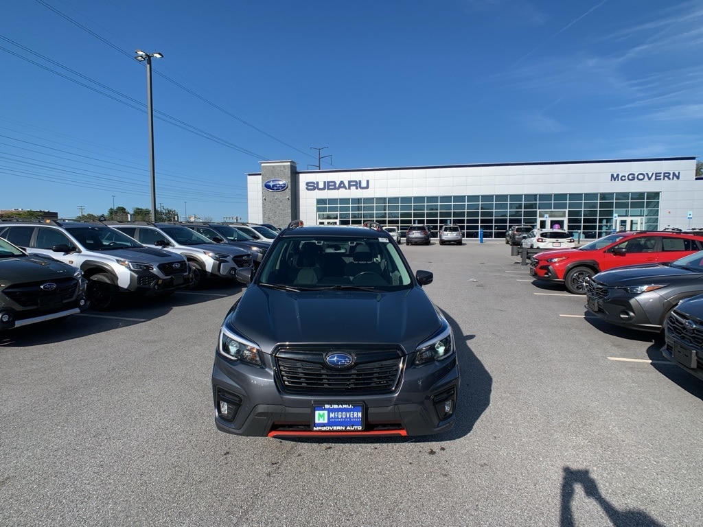 Used 2021 Subaru Forester Sport with VIN JF2SKARC2MH521252 for sale in Newington, NH