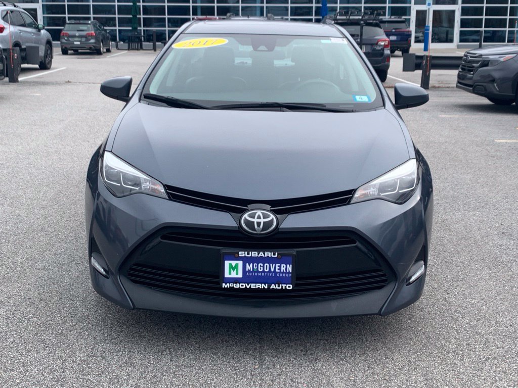 Used 2017 Toyota Corolla XLE with VIN 2T1BURHEXHC779393 for sale in Newington, NH