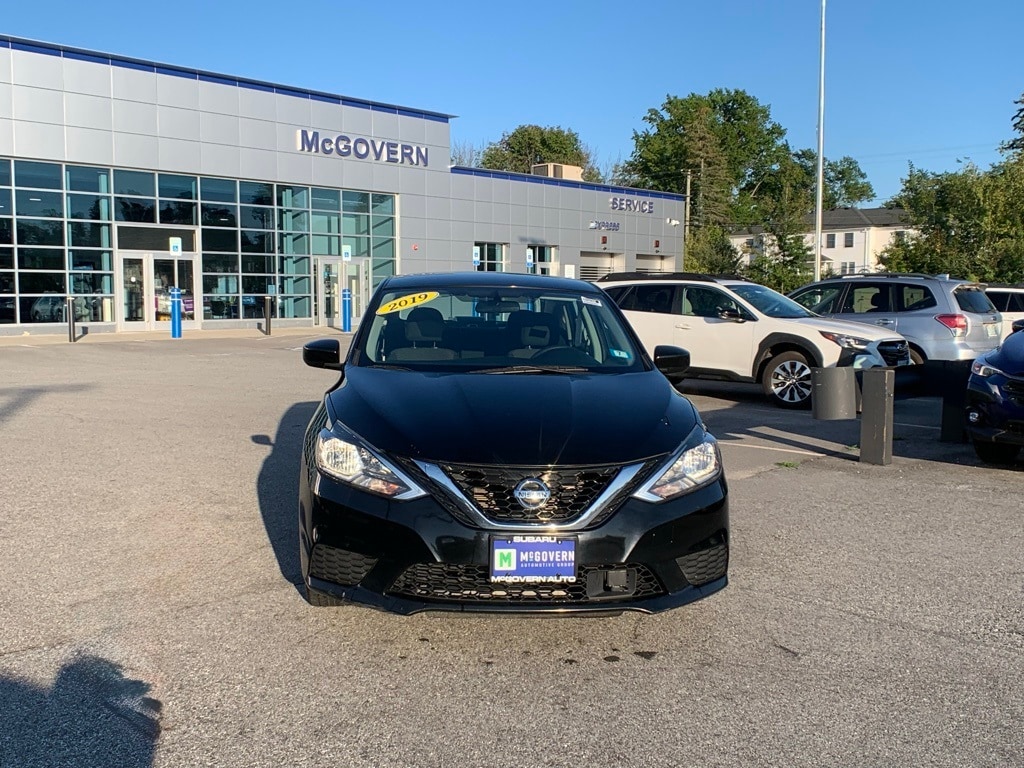 Used 2019 Nissan Sentra S with VIN 3N1AB7AP0KY307313 for sale in Newington, NH