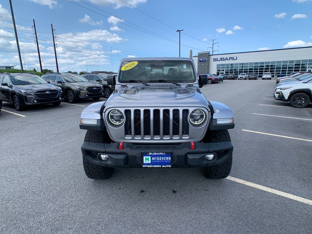 Used 2020 Jeep Gladiator Rubicon with VIN 1C6JJTBG8LL100967 for sale in Newington, NH