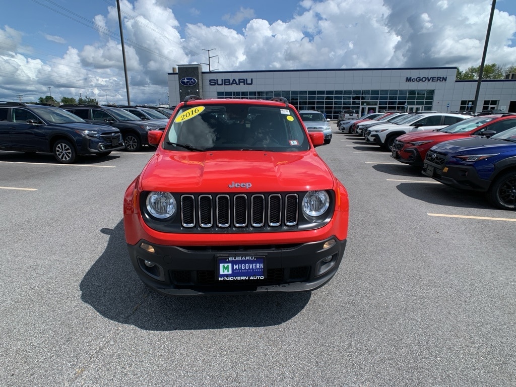 Used 2016 Jeep Renegade Latitude with VIN ZACCJBBT0GPC58410 for sale in Newington, NH