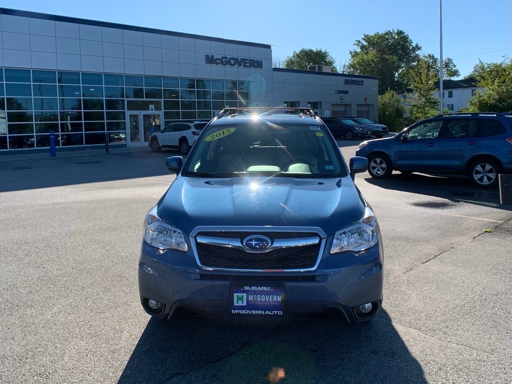 Used 2015 Subaru Forester i Limited with VIN JF2SJAKC9FH535083 for sale in Newington, NH