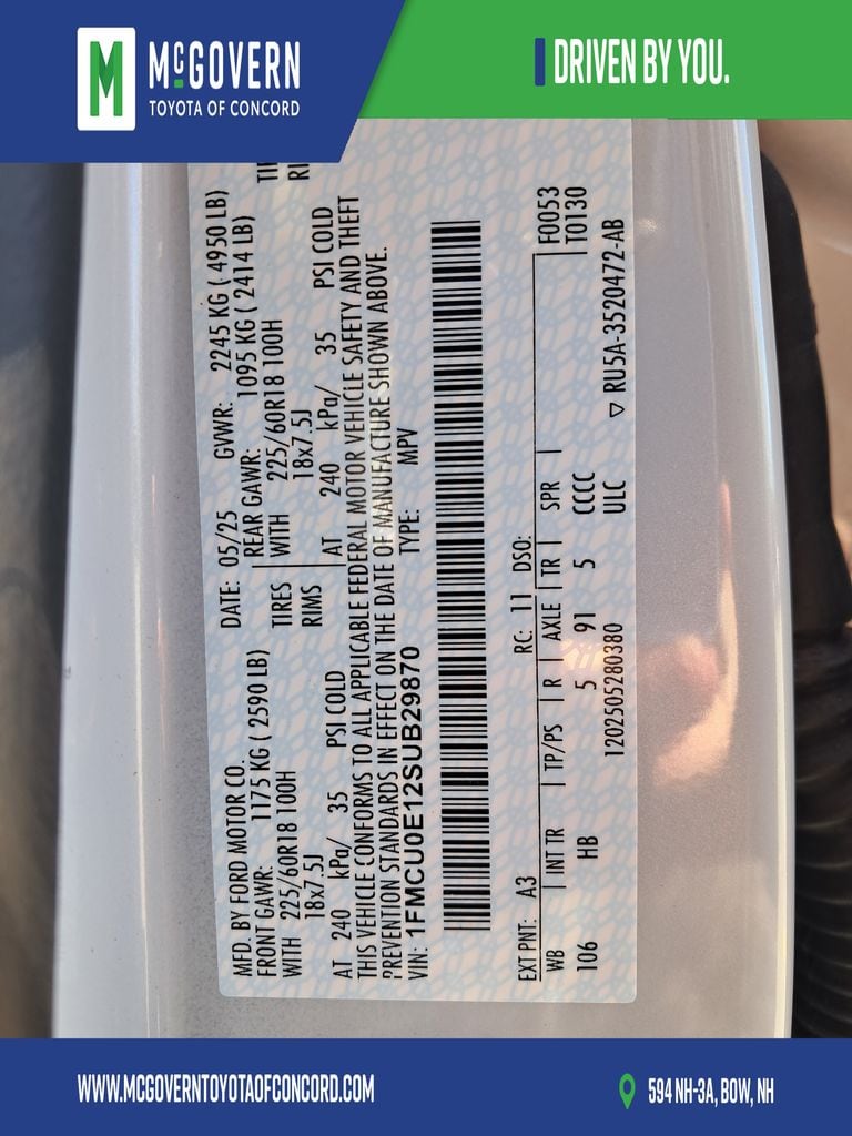 2025 Ford Escape Plug-in hybrid PHEV - Photo 20