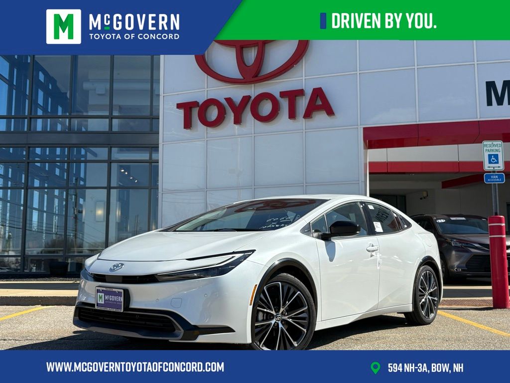 White (Wind Chill Pearl) 2026 Toyota Prius XLE FWD Hatchback Front-Wheel Drive Continuously Variable Transmission