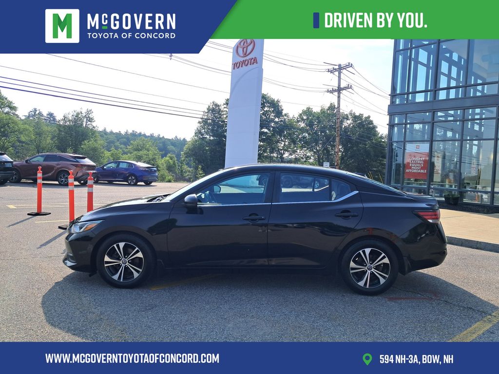 Used 2020 Nissan Sentra SV with VIN 3N1AB8CVXLY286974 for sale in Bow, NH