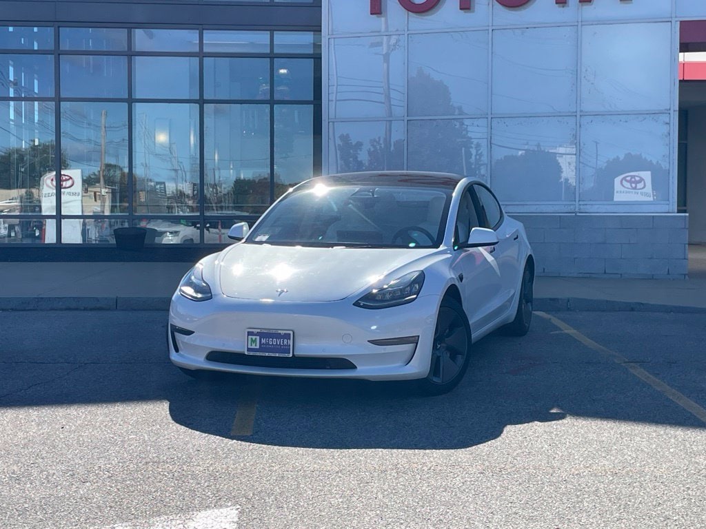 Used 2022 Tesla Model 3 Long Range with VIN 5YJ3E1EB5NF259901 for sale in Bow, NH