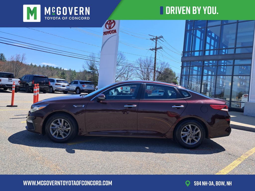 Used 2020 Kia Optima LX with VIN 5XXGT4L39LG424704 for sale in Bow, NH