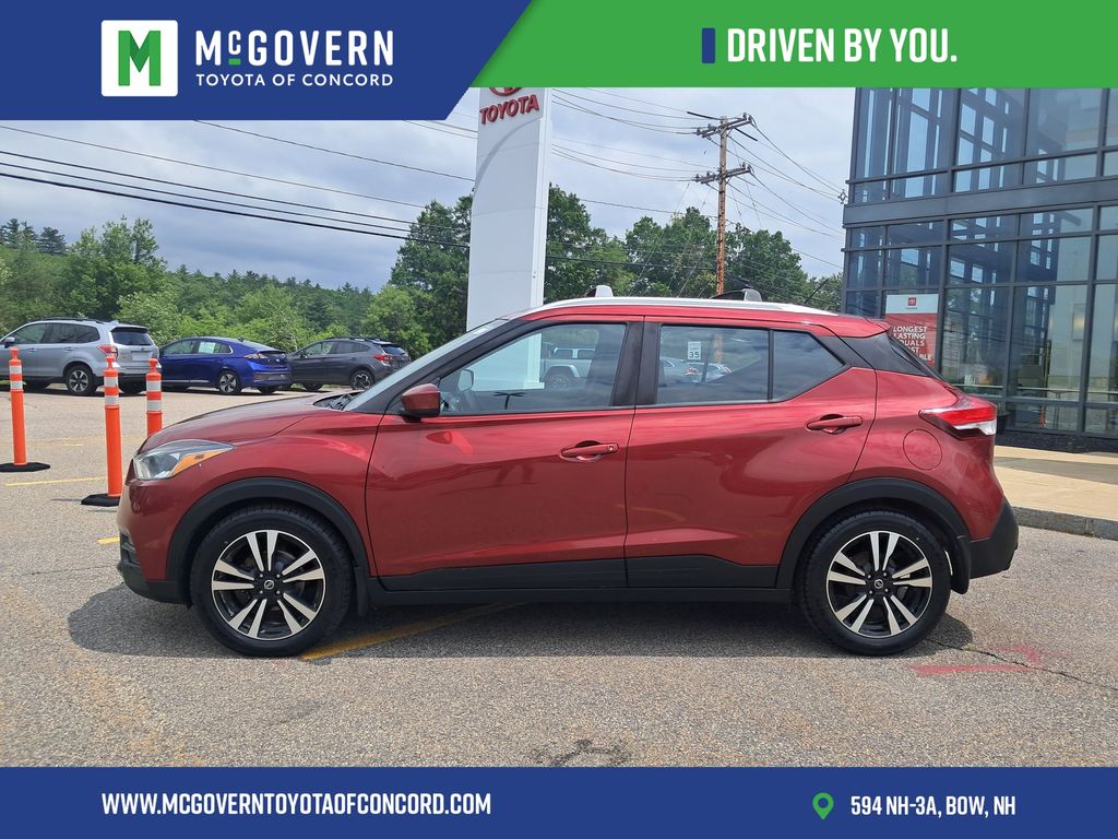Used 2020 Nissan Kicks SV with VIN 3N1CP5CV0LL537801 for sale in Bow, NH