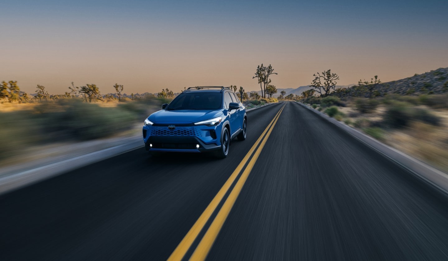2026 Toyota Corolla Cross Hybrid on the road